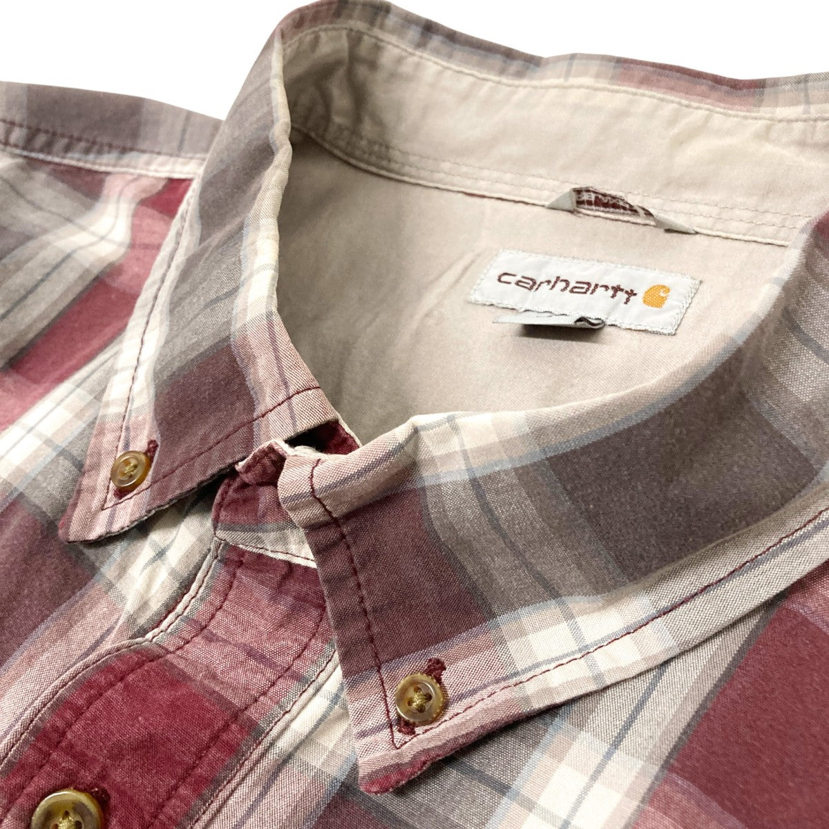 CarHartt チェックシャツ101750 古着・中古-3枚目のアイテム画像