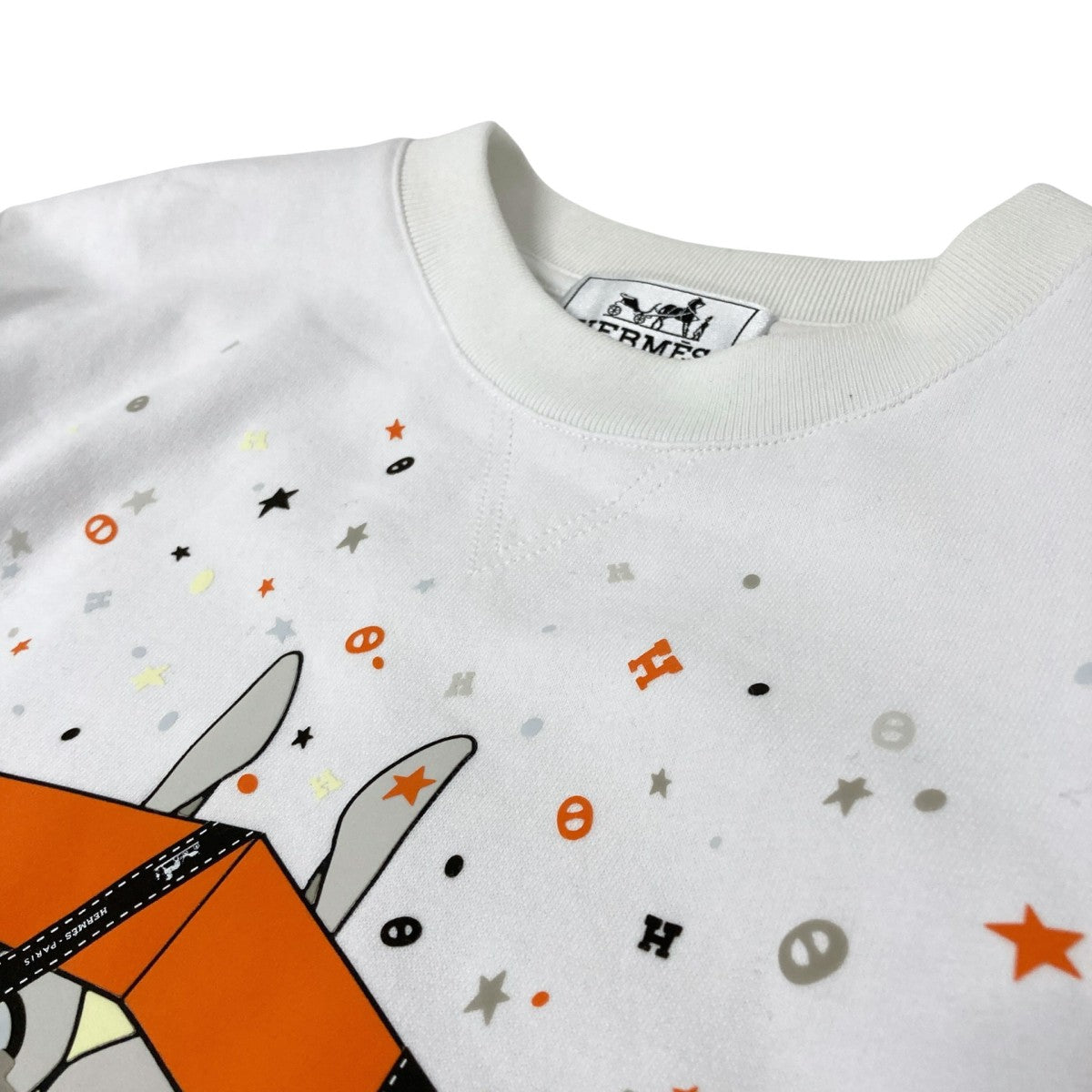 HERMES 24SSBoite Surpriseプリントスウェット 古着・中古-3枚目のアイテム画像