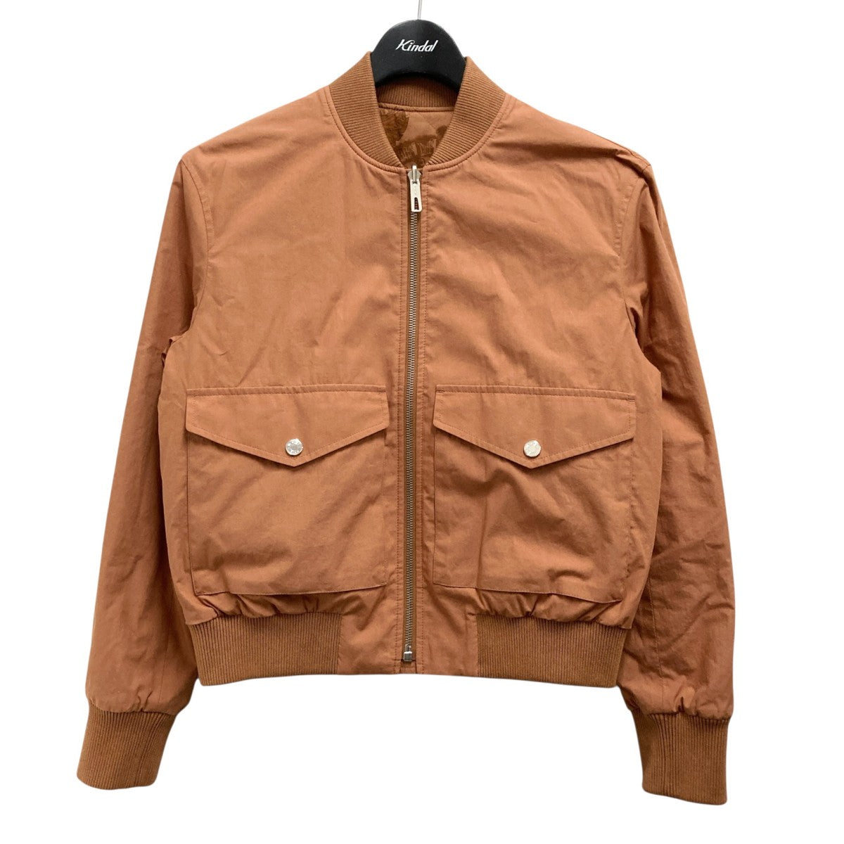 HERMES CLIQUETIS AQUARELLEリバーシブルジャケット2E0156DJ 古着・中古-1枚目のアイテム画像