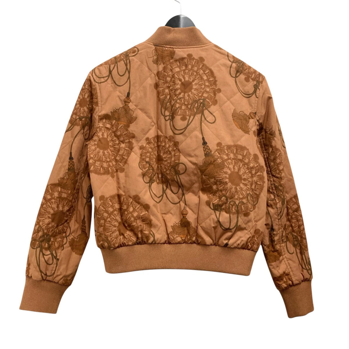 HERMES CLIQUETIS AQUARELLEリバーシブルジャケット2E0156DJ 古着・中古-4枚目のアイテム画像