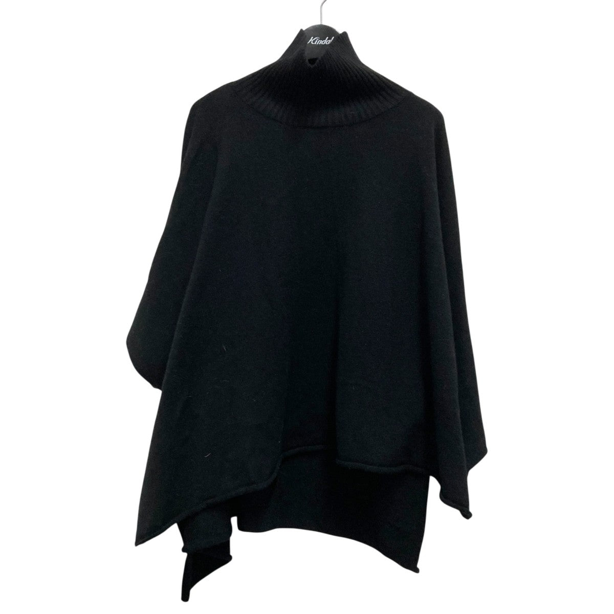 mizuiro-ind poncho like high neck P／O薄手ニット4 22943223 古着・中古-1枚目のアイテム画像