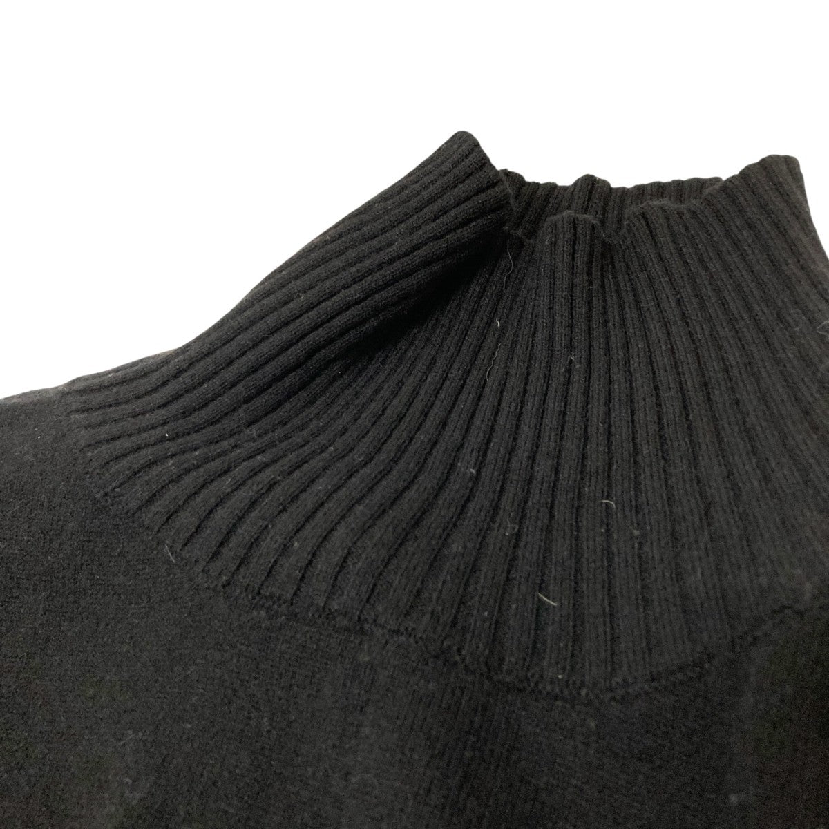 mizuiro-ind poncho like high neck P／O薄手ニット4 22943223 古着・中古-3枚目のアイテム画像