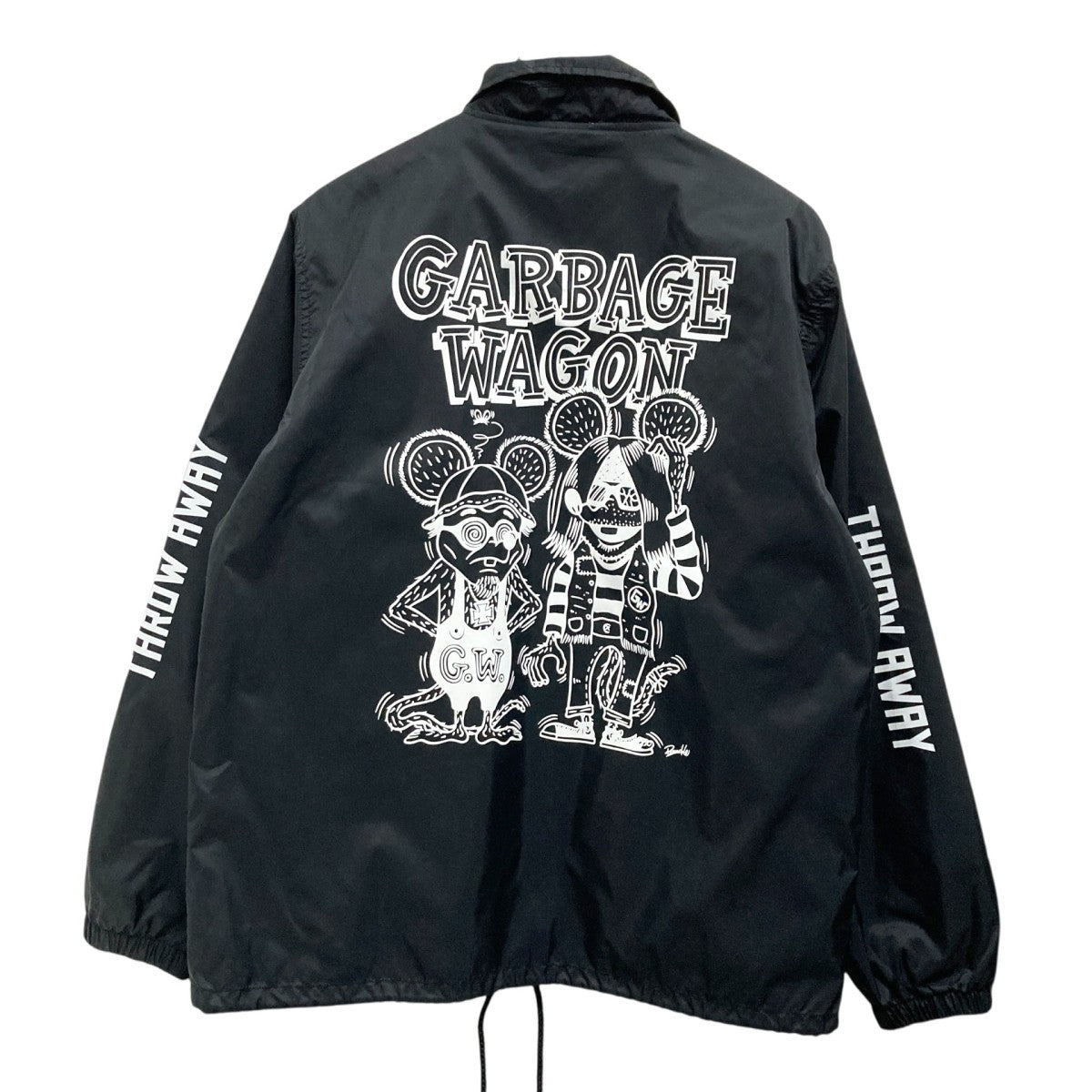 GARBAGE WAGON コーチジャケット 古着・中古-2枚目のアイテム画像