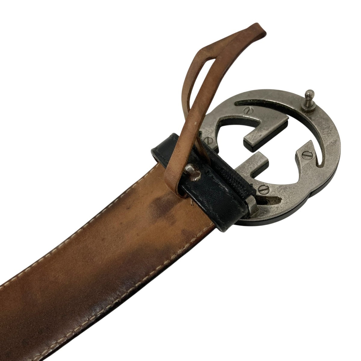 GUCCI(グッチ) インターロッキングGバックルベルト223891・525040