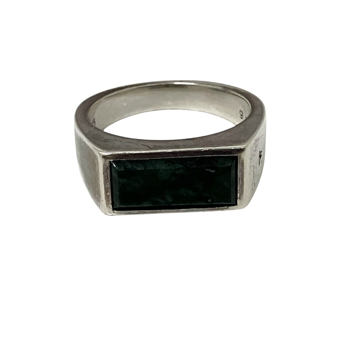 Peaky Green Marbleデザインリング