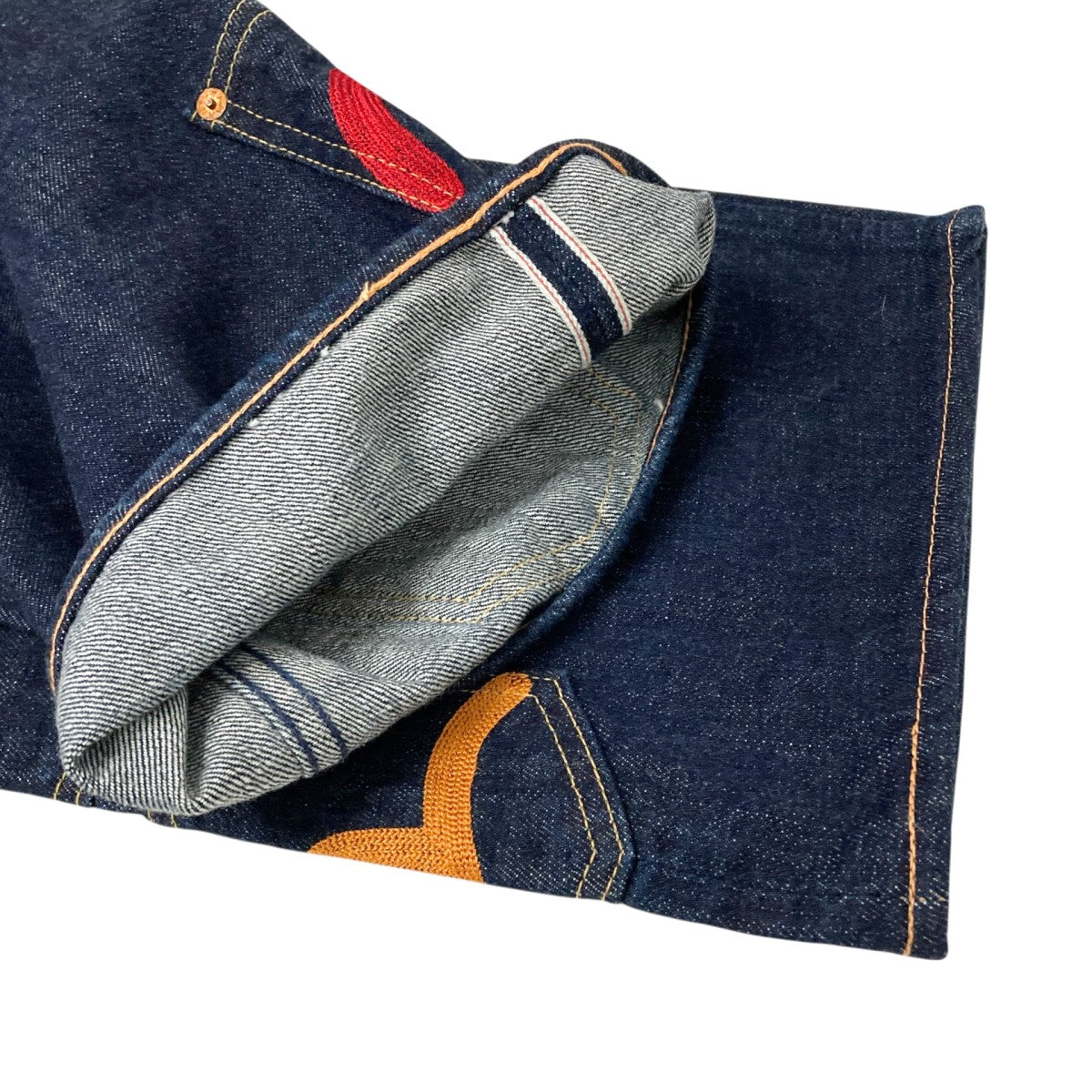 EVISU(エヴィス) ワイドデニムパンツ インディゴ サイズ 38｜【公式