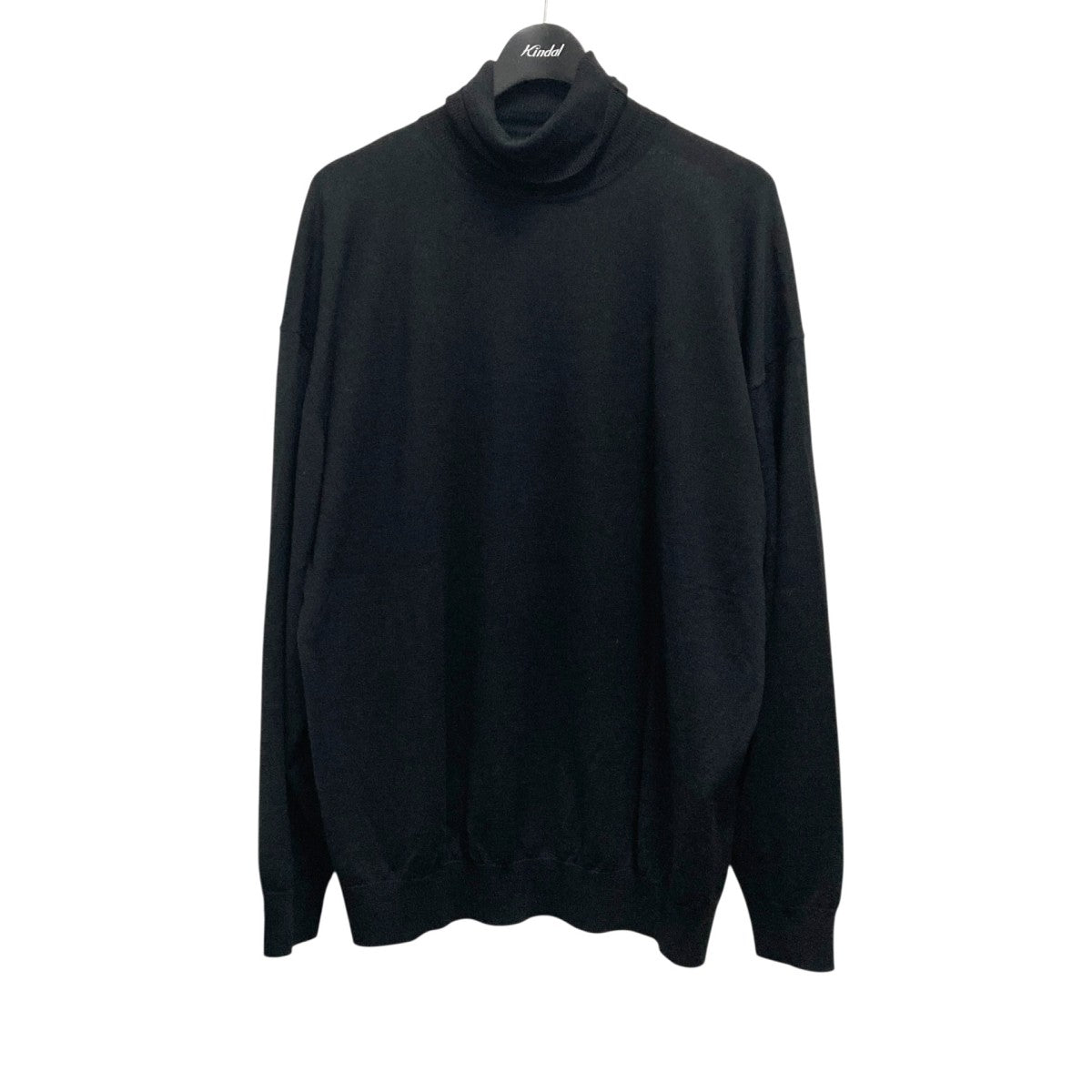 Graphpaper High Gauge High Neck KnitタートルネックニットGU223 80120B 古着・中古-1枚目のアイテム画像