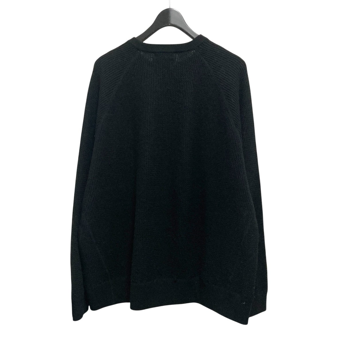 Waffle Cashmere Raglan Long Sleeve Teeラグランニット