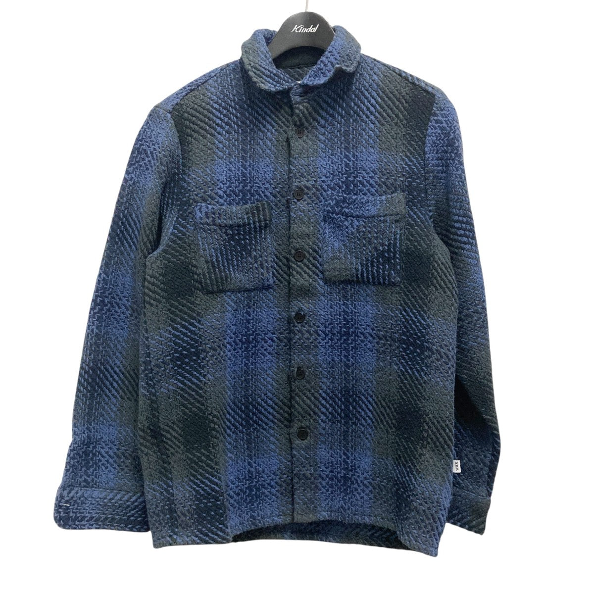 wax london チェック柄CPOジャケットAW23 OSH WHI AWU NBU 古着・中古-1枚目のアイテム画像