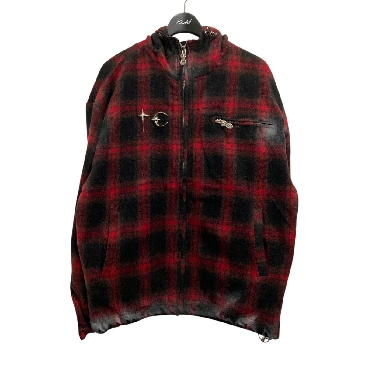 THUG CLUB(サグクラブ) ARAB SWORD FLANNEL ZIP-UPチェックジャケット