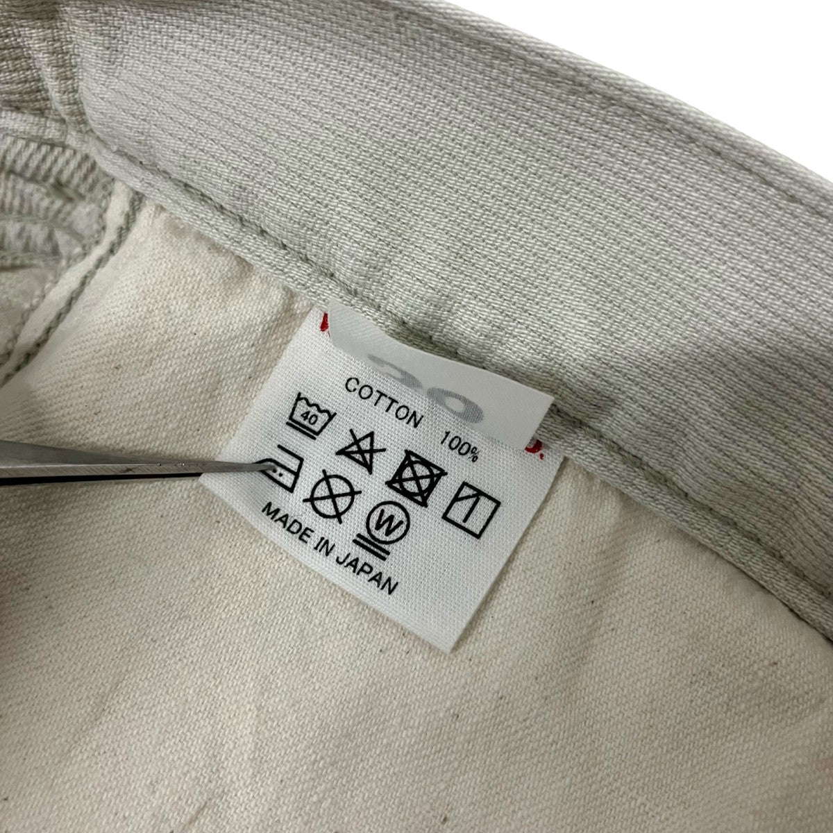 WAREHOUSE コットンパンツ1991 古着・中古-6枚目のアイテム画像
