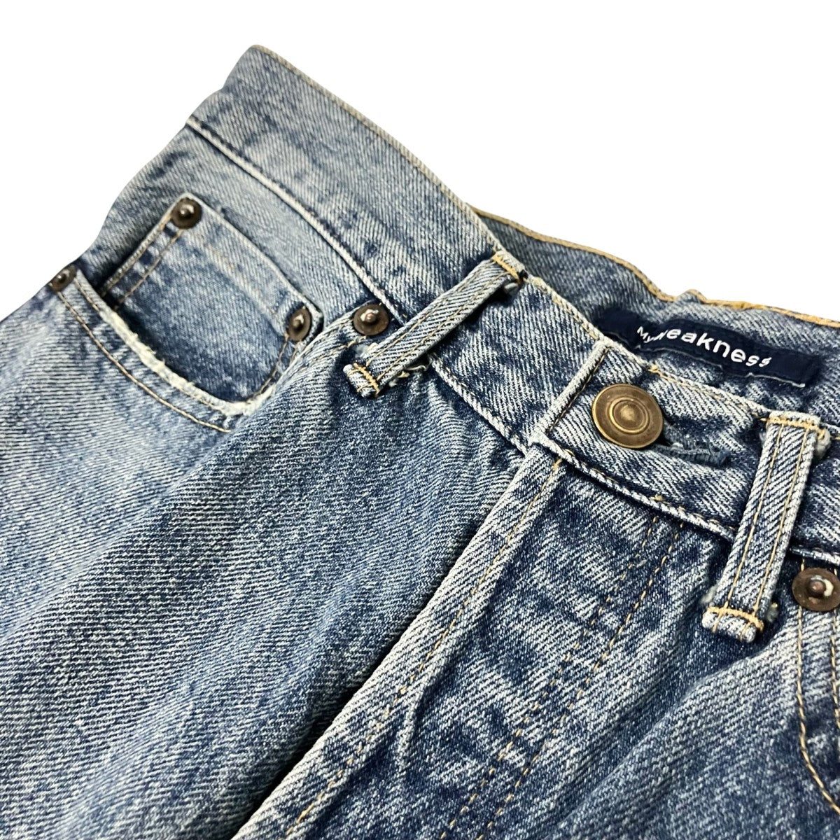 MY WEAKNESS デニムパンツ100 D 古着・中古-3枚目のアイテム画像