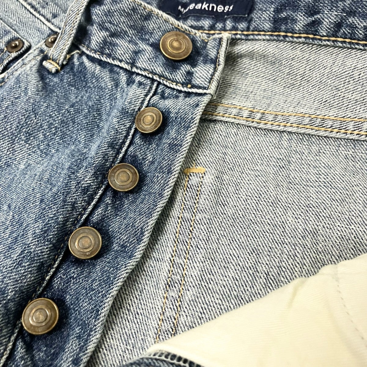 MY WEAKNESS デニムパンツ100 D 古着・中古-4枚目のアイテム画像