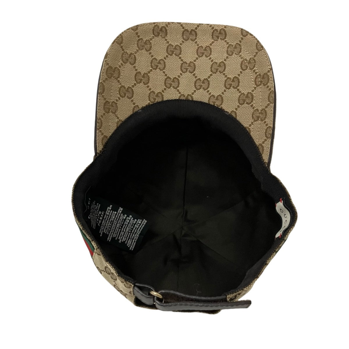 GUCCI オリジナルGGキャンバスベースボールキャップ200035 601491 古着・中古-6枚目のアイテム画像