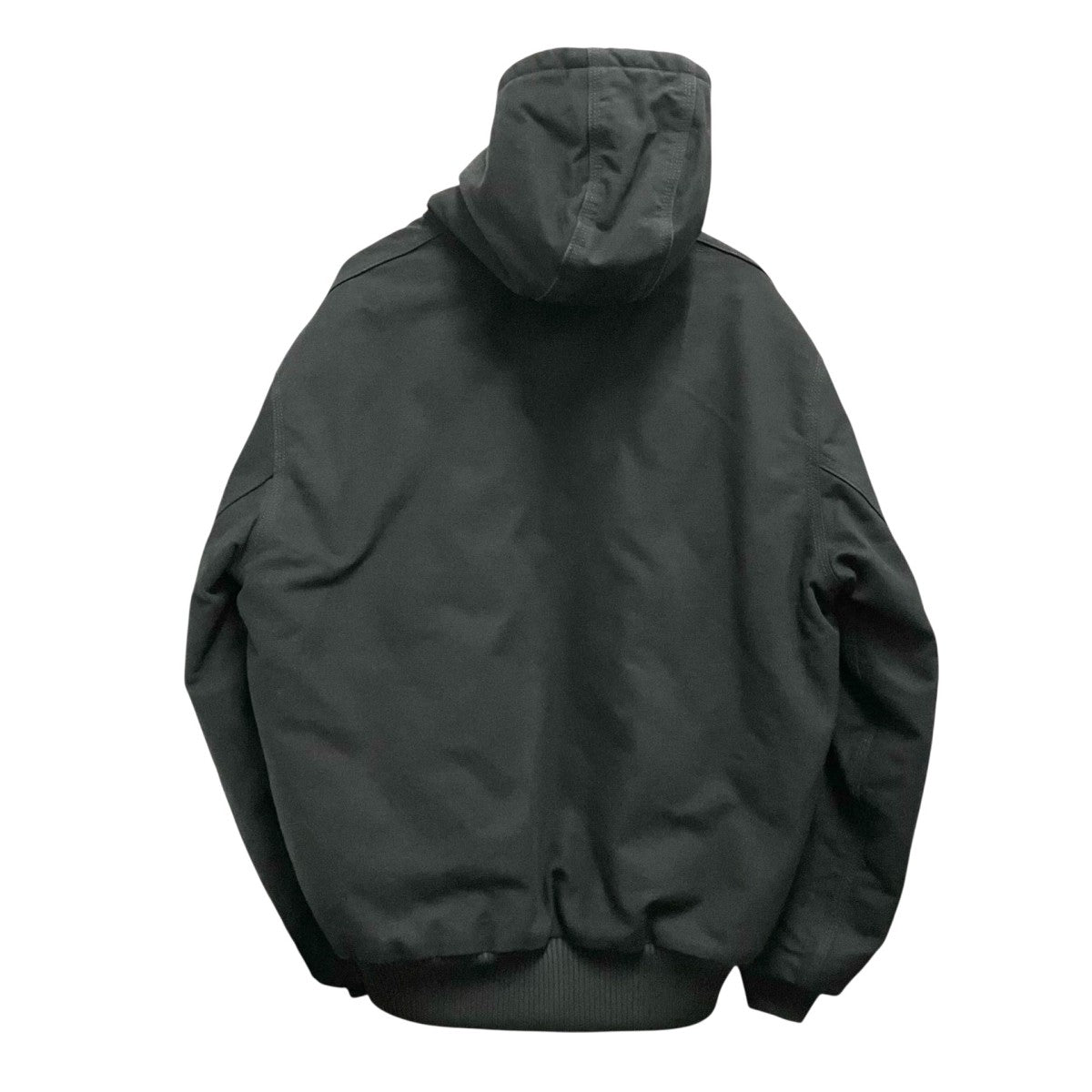 CarHartt BLK QUILTED FLANNEL DUCK ACTIVE JACKET中綿ジャケットJ 140 古着・中古-2枚目のアイテム画像