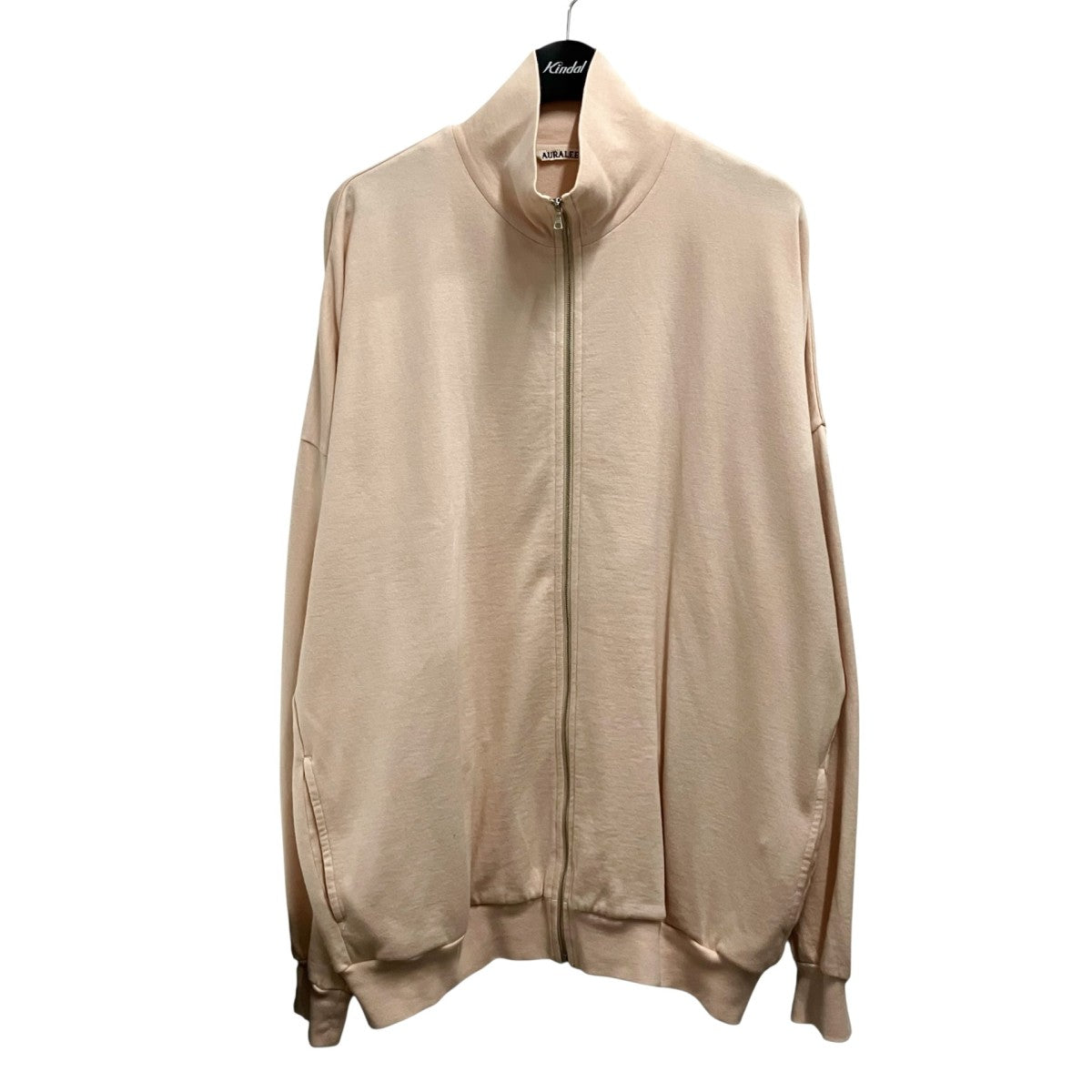 AURALEE SUPER HIGH GAUGE SWEAT ZIP BLOUSONジップアップスウェットA24AB01CU 古着・中古-1枚目のアイテム画像
