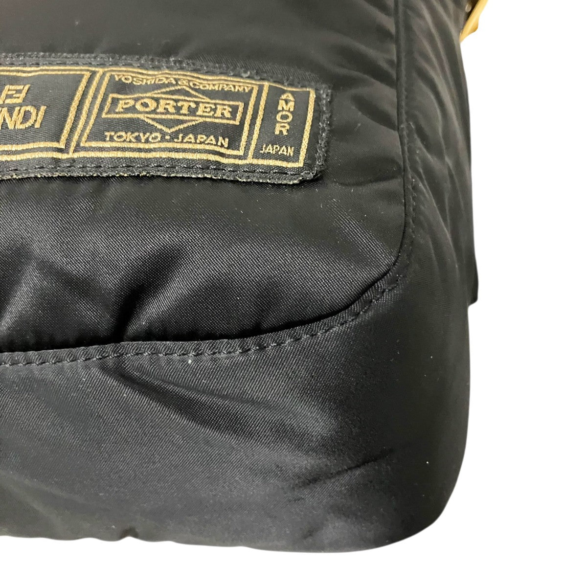 FENDI×PORTER BUGUETTE NYLON BAGショルダーバッグ7VA474 A91S 古着・中古-5枚目のアイテム画像