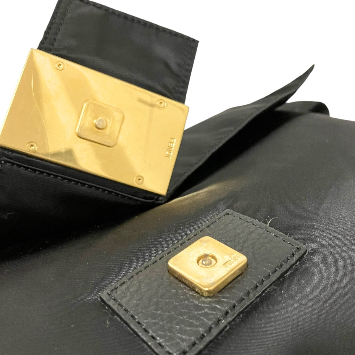 FENDI×PORTER BUGUETTE NYLON BAGショルダーバッグ7VA474 A91S 古着・中古-9枚目のアイテム画像