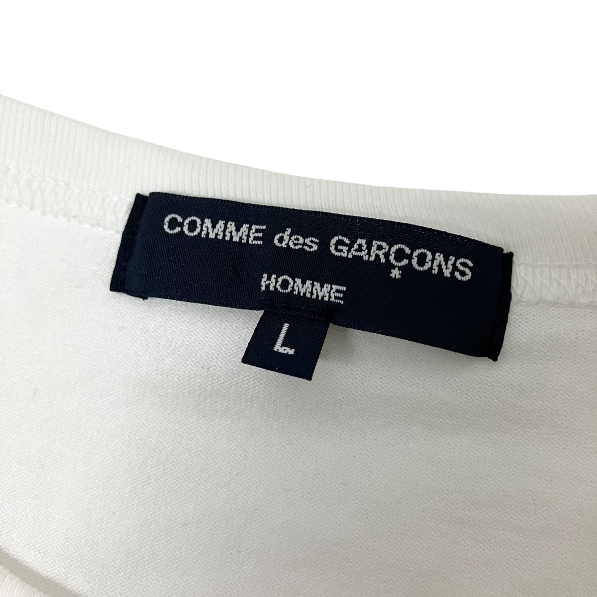 COMME des GARCONS HOMME 胸ポケット半袖TシャツHN T002 古着・中古-4枚目のアイテム画像