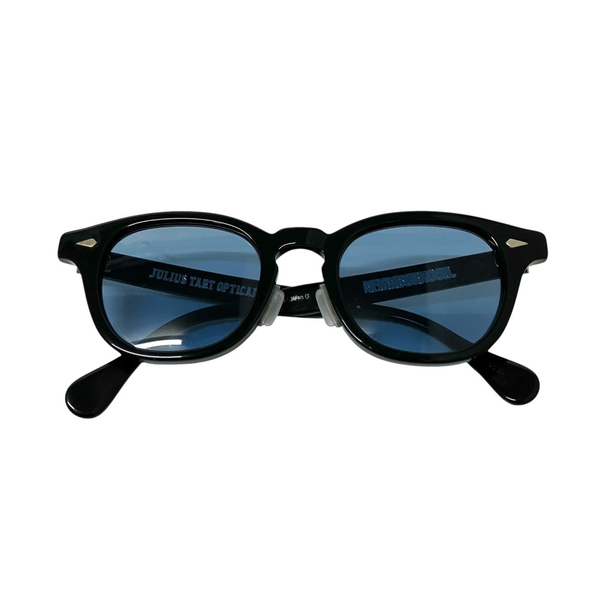 JULIUS TART OPTICAL×NEIGHBORHOOD ボストンウェリントンシェイプサングラスAR PL 003A 古着・中古-1枚目のアイテム画像