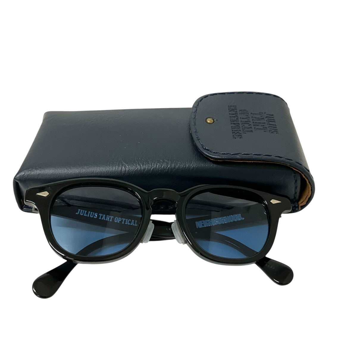 JULIUS TART OPTICAL×NEIGHBORHOOD ボストンウェリントンシェイプサングラスAR PL 003A 古着・中古-10枚目のアイテム画像