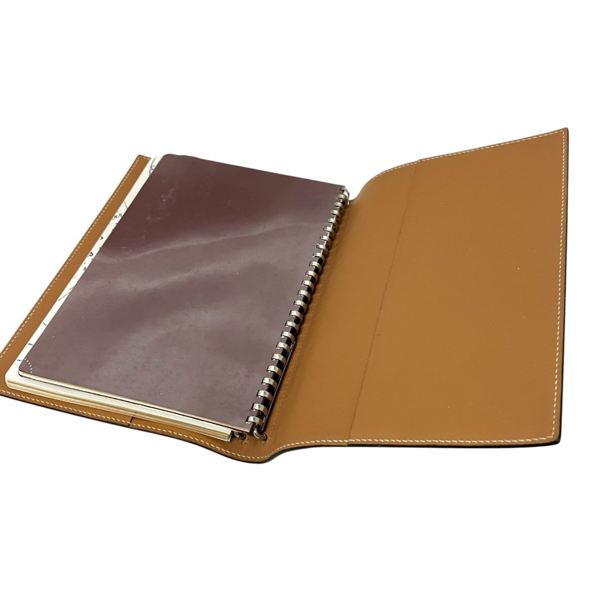 HERMES agenda globe trotterレフィル付き手帳カバー□H刻印 古着・中古-6枚目のアイテム画像