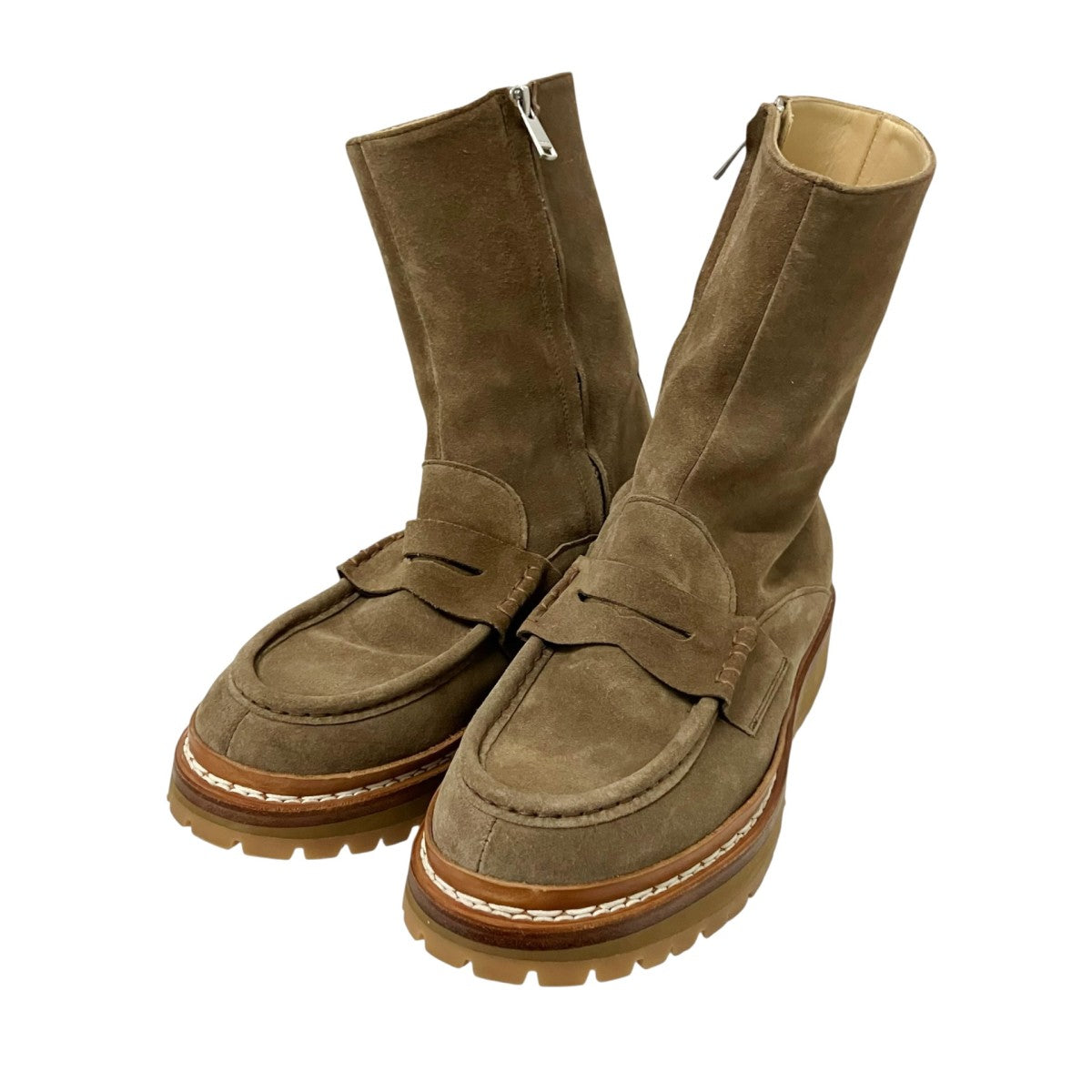 nonnative 18AWOFFICER BOOTS COW LEATHERショートブーツNN F3401 古着・中古-1枚目のアイテム画像