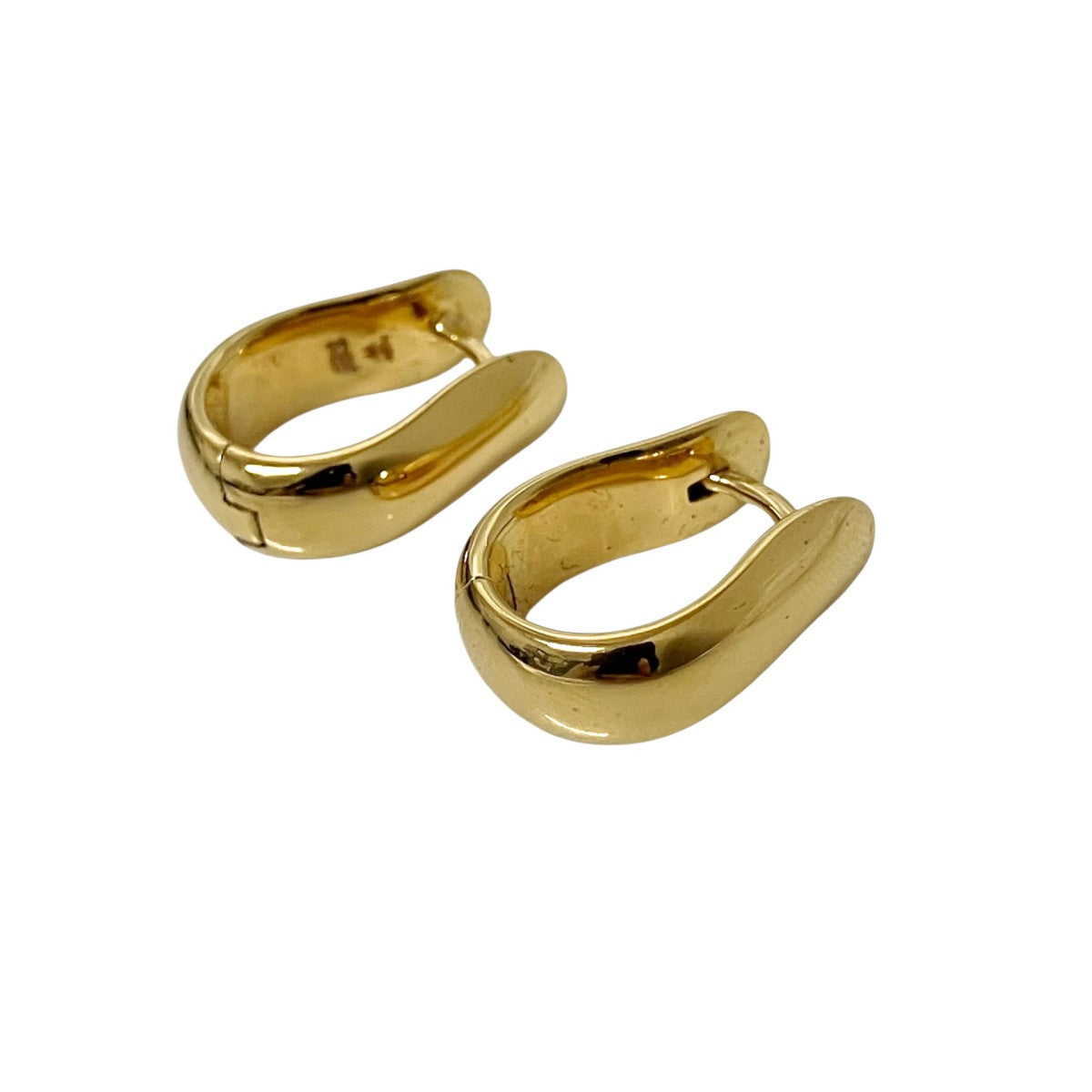 TOM WOOD Ice Huggies Goldピアス 古着・中古-4枚目のアイテム画像