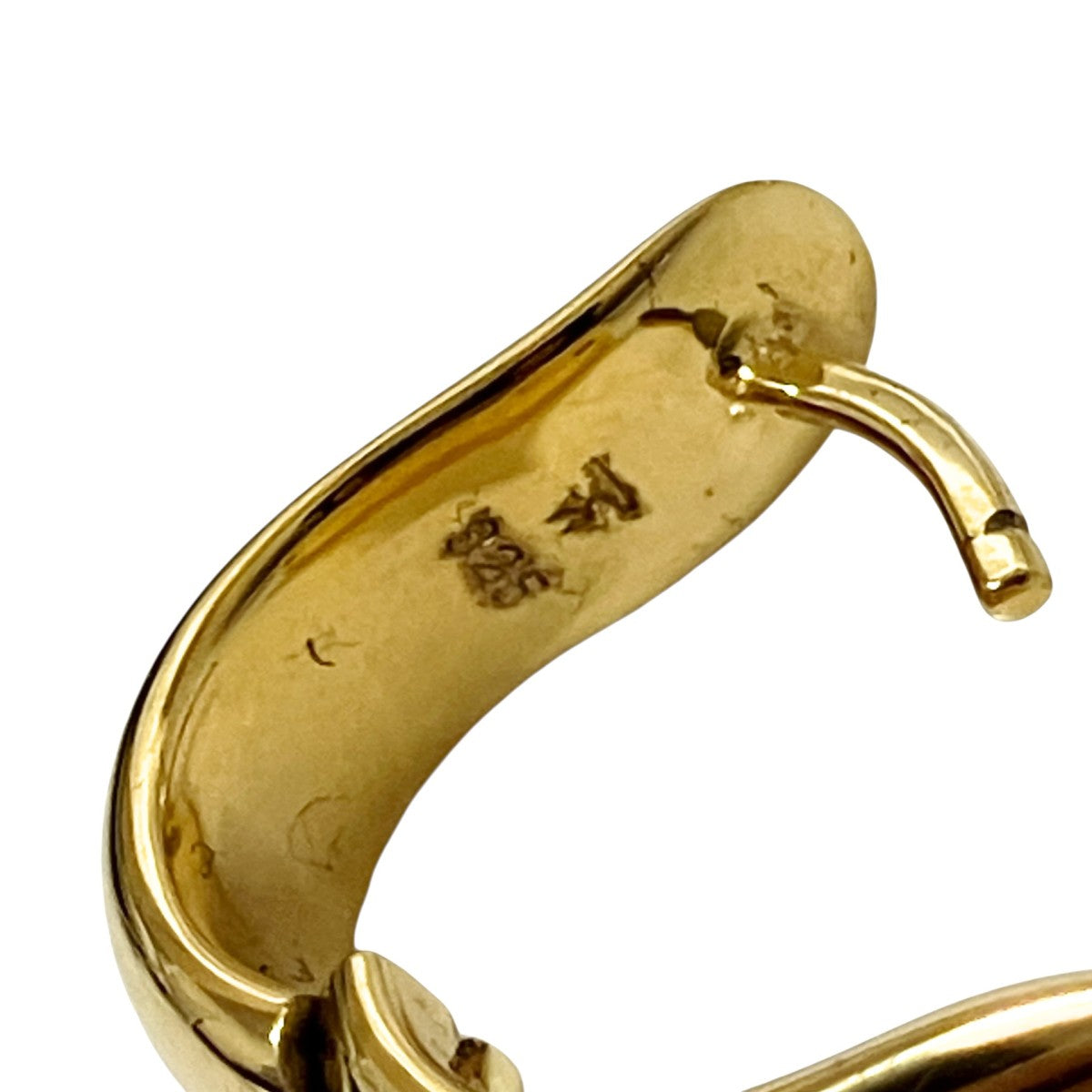 TOM WOOD Ice Huggies Goldピアス 古着・中古-6枚目のアイテム画像