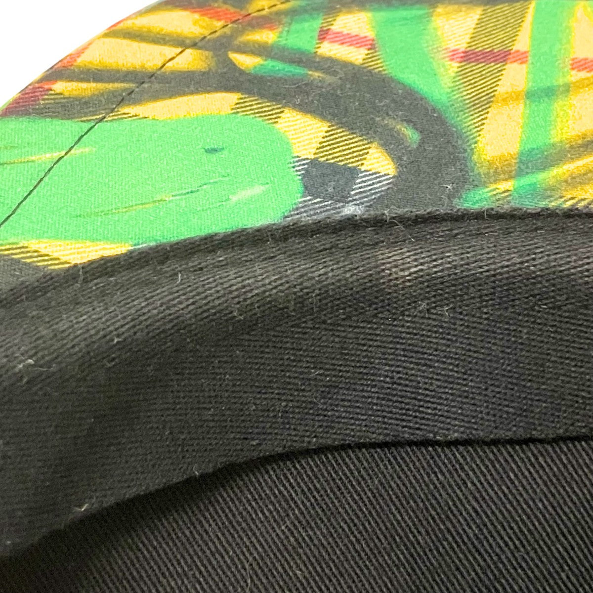 BURBERRY 総柄キャップ4075350 古着・中古-7枚目のアイテム画像