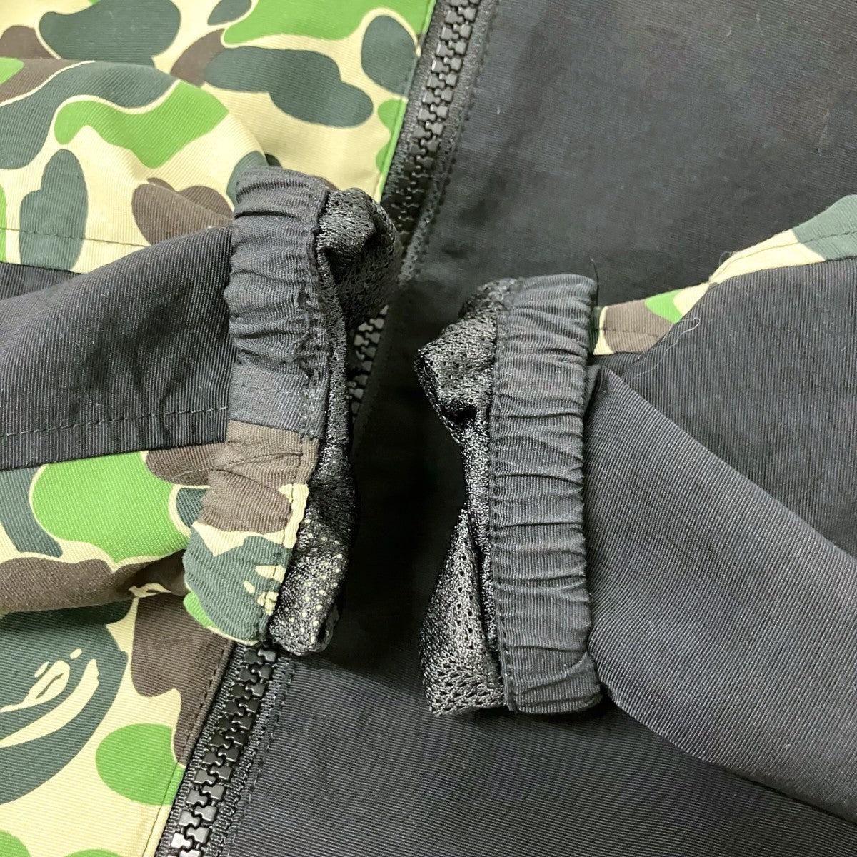 A BATHING APE×F．C．R．B． SEPARATE PRACTICE JACKETカモフラ柄ジャケットFCRB 190104 古着・中古-8枚目のアイテム画像
