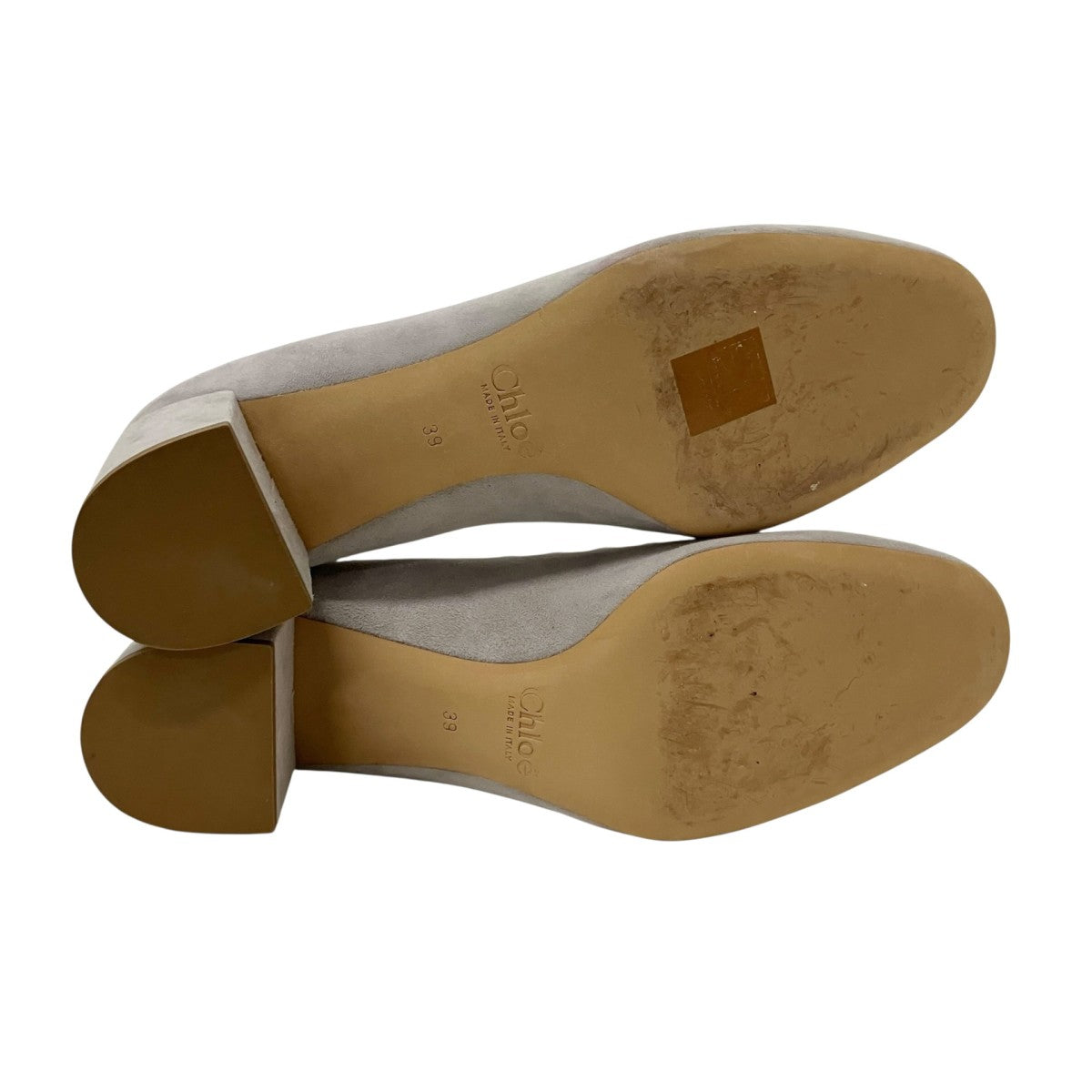 Chloe LAURENチャンキーヒールパンプスCH26230 古着・中古-8枚目のアイテム画像