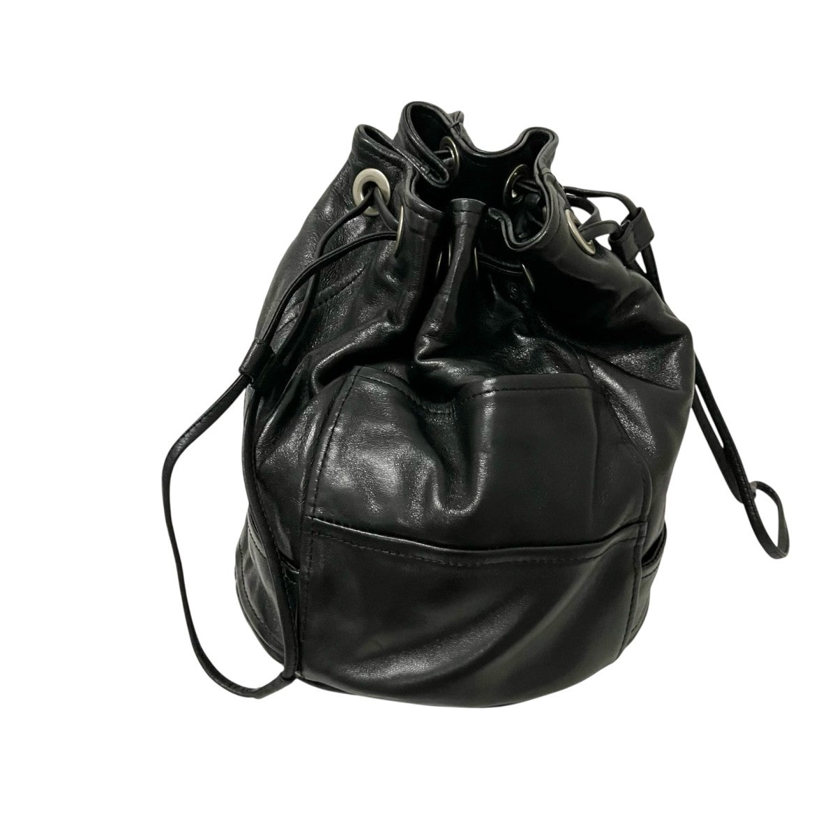 beautiful people riders mini drawstring bagレザーショルダーバッグ1815611913 古着・中古-1枚目のアイテム画像
