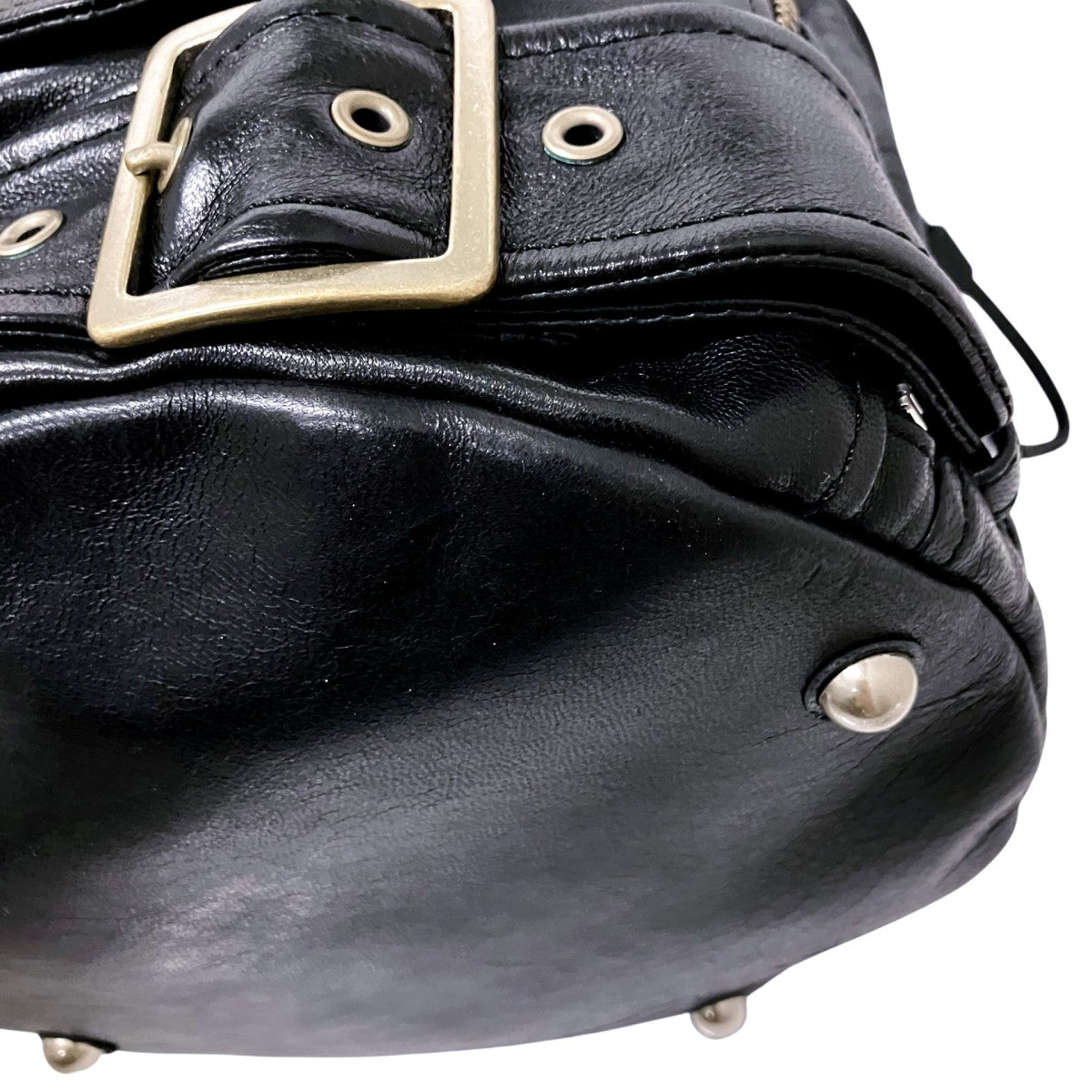 beautiful people riders mini drawstring bagレザーショルダーバッグ1815611913 古着・中古-5枚目のアイテム画像