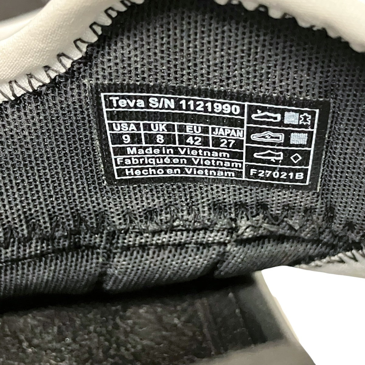 TEVA×WHITE MOUNTAINEERING Hurricane Volt WMサンダルF27021B 古着・中古-8枚目のアイテム画像
