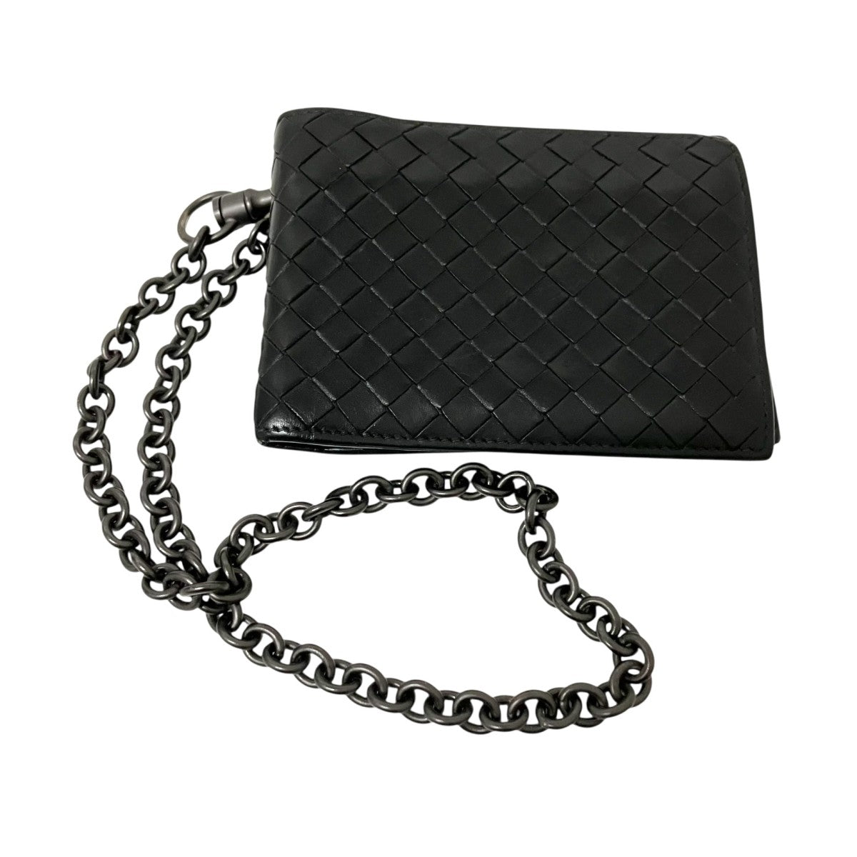 BOTTEGA VENETA イントレチャートウォレット145654 古着・中古-1枚目のアイテム画像