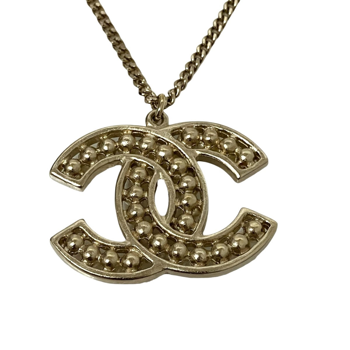 CHANEL ココマークパール付ネックレス 古着・中古-4枚目のアイテム画像