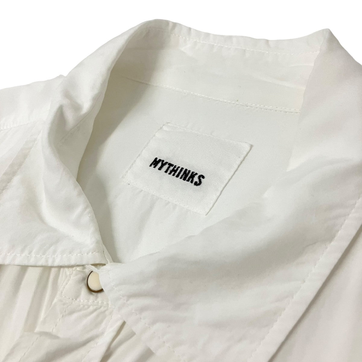 MYTHINKS シルク混半袖シャツ 古着・中古-3枚目のアイテム画像