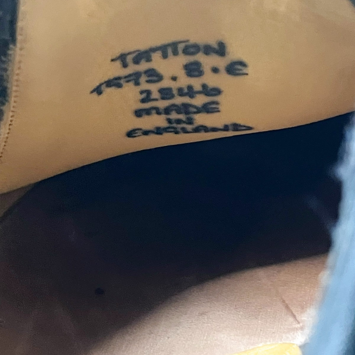 GAZIANO＆GIRLING TATTONスリッポンシューズT973 古着・中古-7枚目のアイテム画像