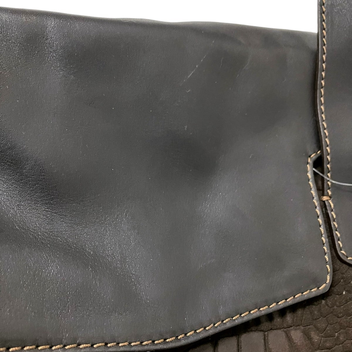 STEFANOMANO クロコダイルハンドバッグ 古着・中古-5枚目のアイテム画像