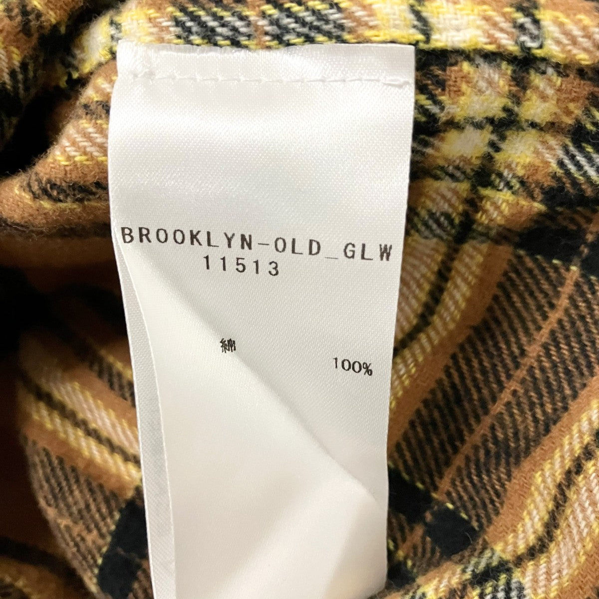 BAGUTTA Brooklynチェックシャツ11513 古着・中古-4枚目のアイテム画像