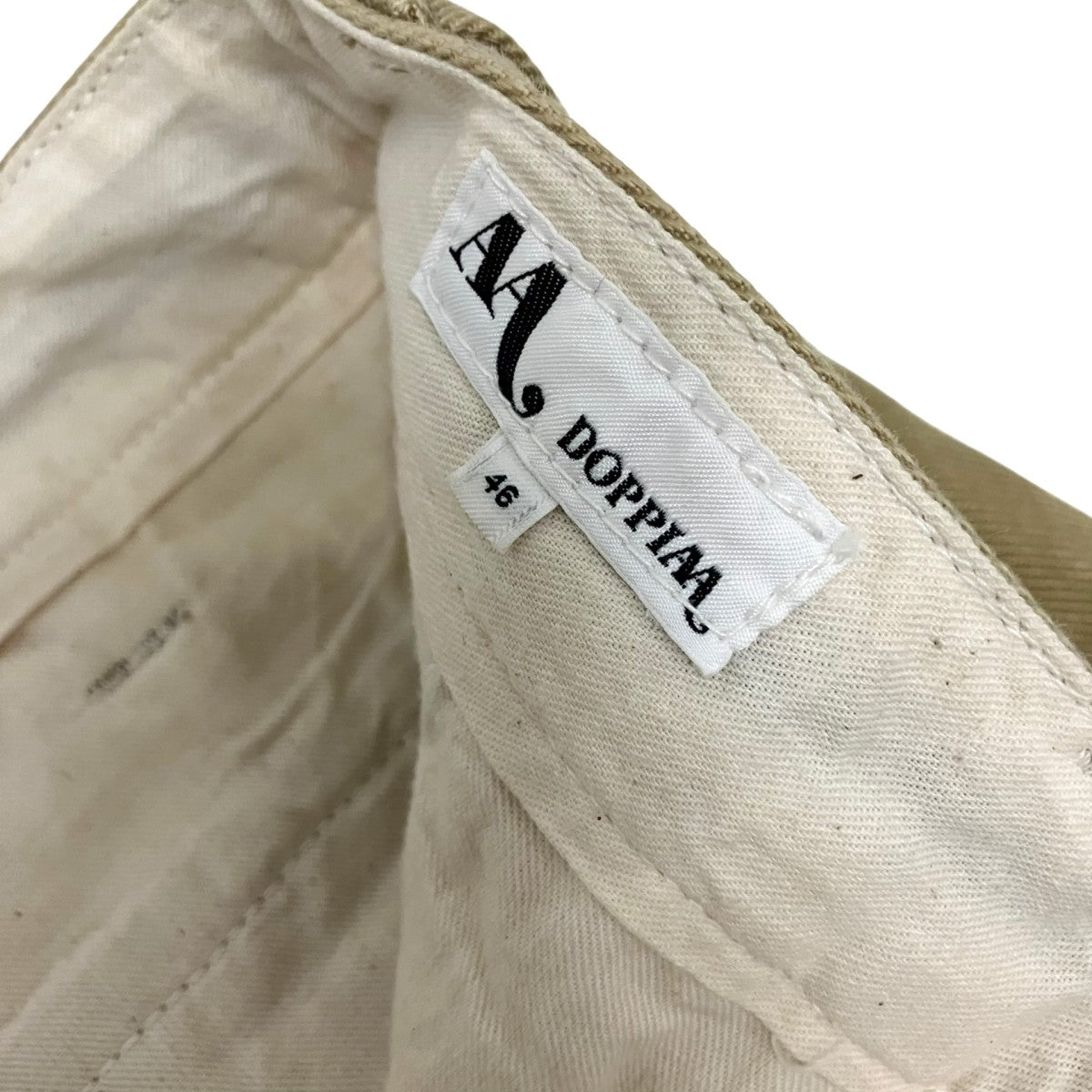 DOPPIAA AALGHEROタックパンツ 古着・中古-5枚目のアイテム画像