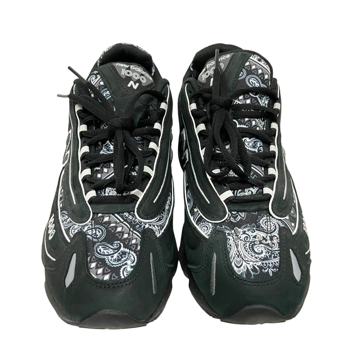 NEW BALANCE×atmos バンダナ柄ローカットスニーカーM1000AP 古着・中古-2枚目のアイテム画像