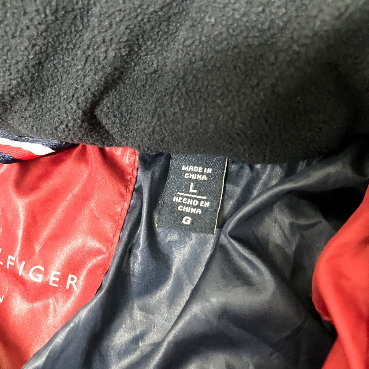 TOMMY HILFIGER 中綿ジャケット158AN508 古着・中古-4枚目のアイテム画像