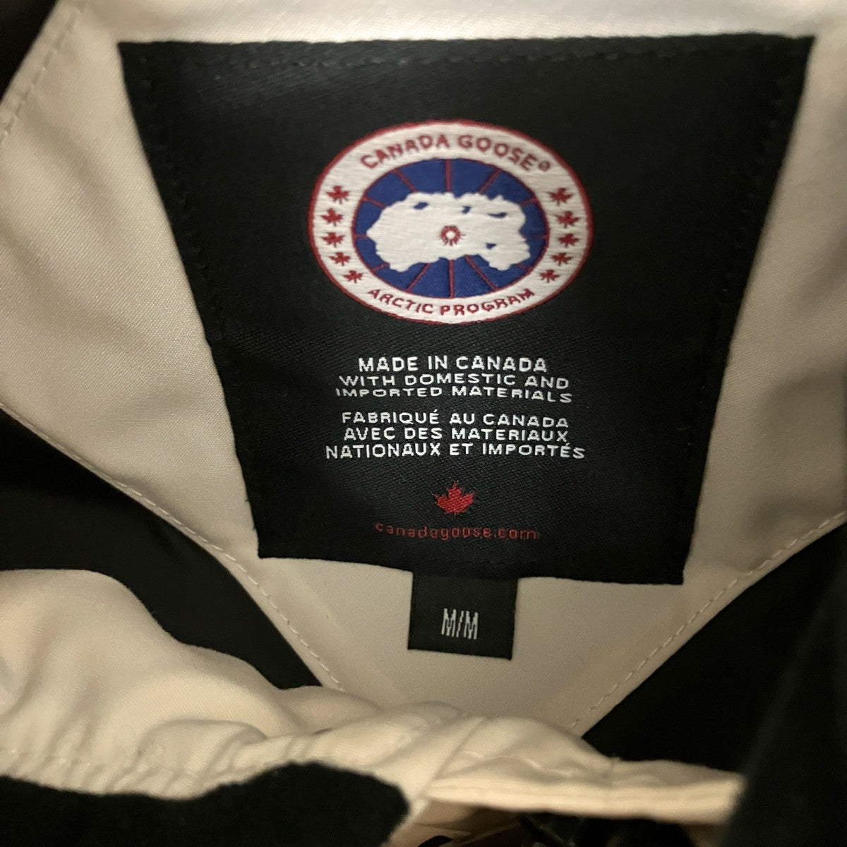 CANADA GOOSE ダウンベスト4154M 古着・中古-4枚目のアイテム画像