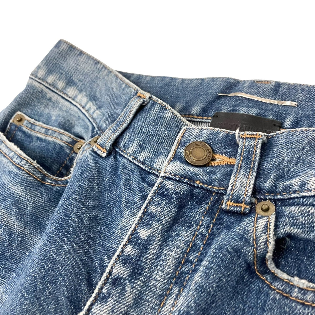 Saint Laurent Paris デニムパンツ572884 古着・中古-3枚目のアイテム画像