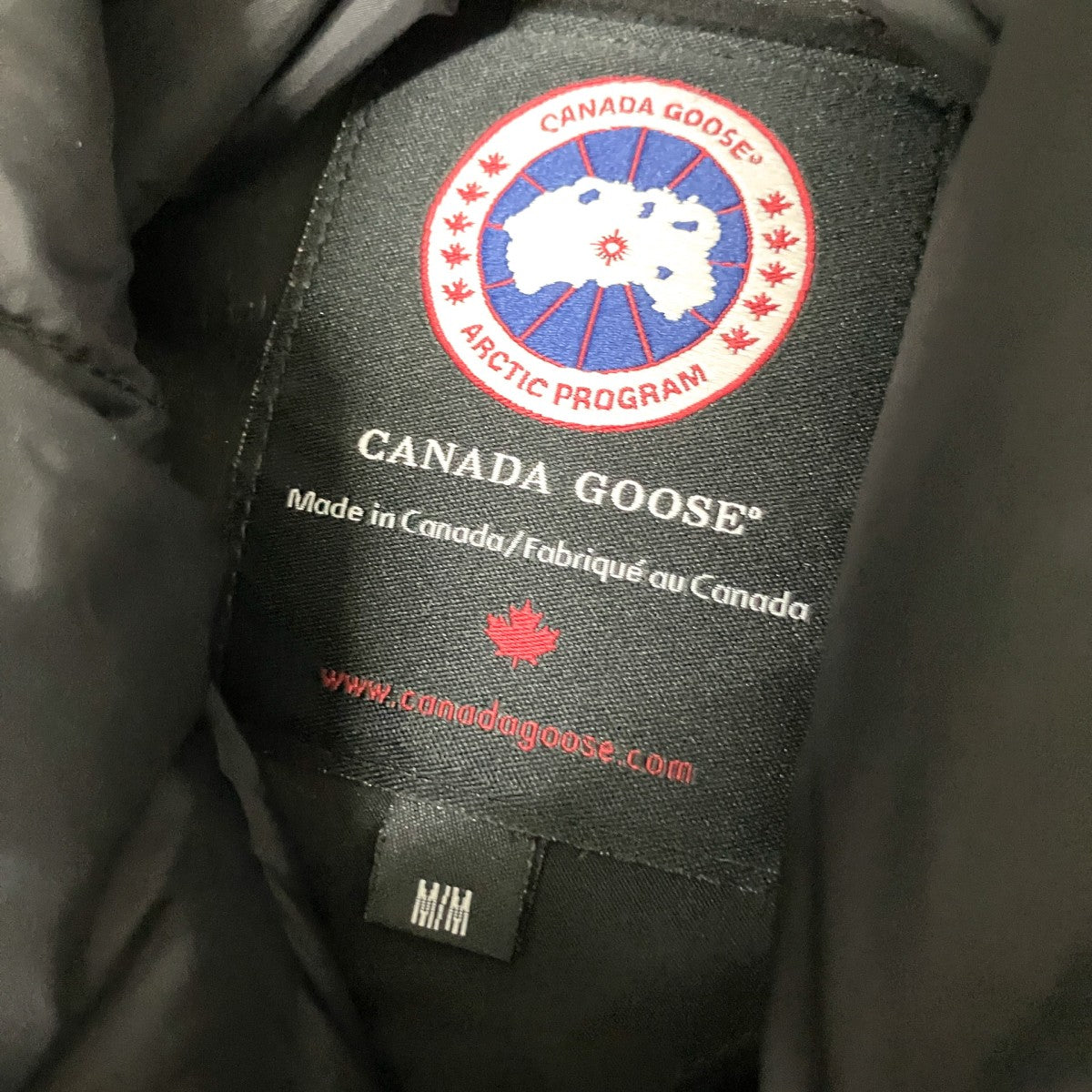 CANADA GOOSE ダウンジャケット3438JM 古着・中古-4枚目のアイテム画像