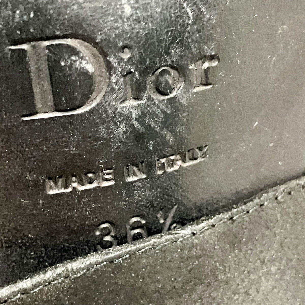Christian Dior ロングブーツ 古着・中古-7枚目のアイテム画像