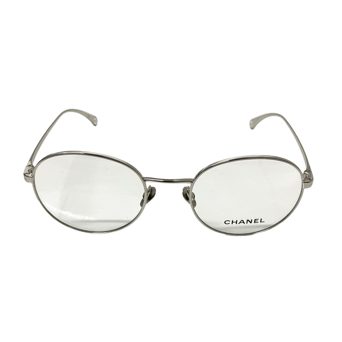 CHANEL オーバルシェイプオプティカルメタルフレーム眼鏡2209 c.124 古着・中古-2枚目のアイテム画像