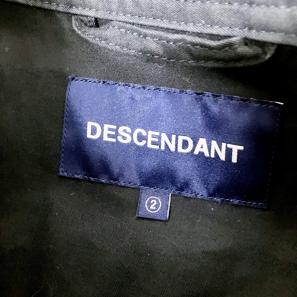 DESCENDANT M-65ミリタリージャケット 古着・中古-4枚目のアイテム画像